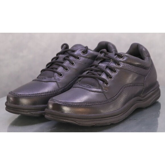 Rockport Pro Walker Men's Comfort Casual Walking Shoes Size 11 Leather Black EUC
